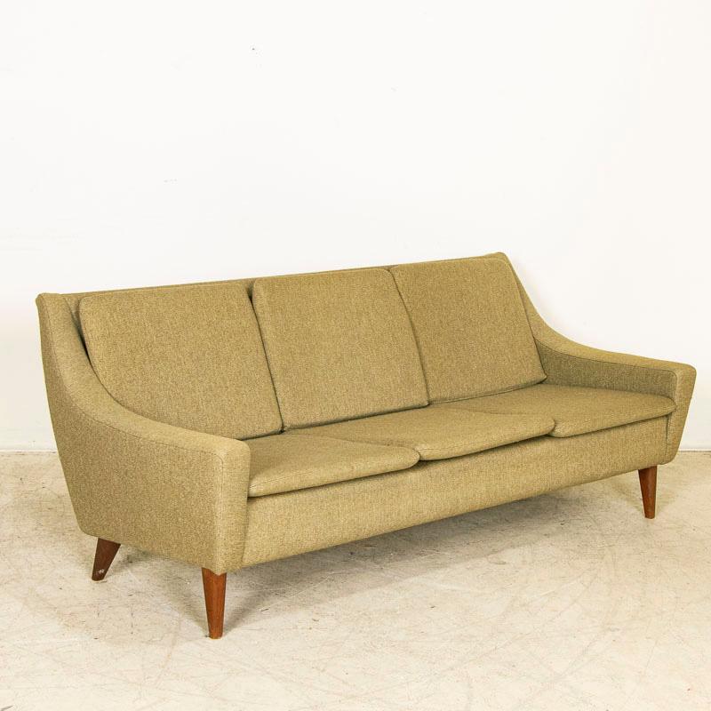 Mid-Century Modern Three Seat Sofa & Chair Set from Denmark