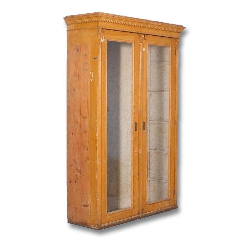 Door Glass Bookcase Cabinet From Hungary, Tall Bookcase Cabinet With Glass Doors
