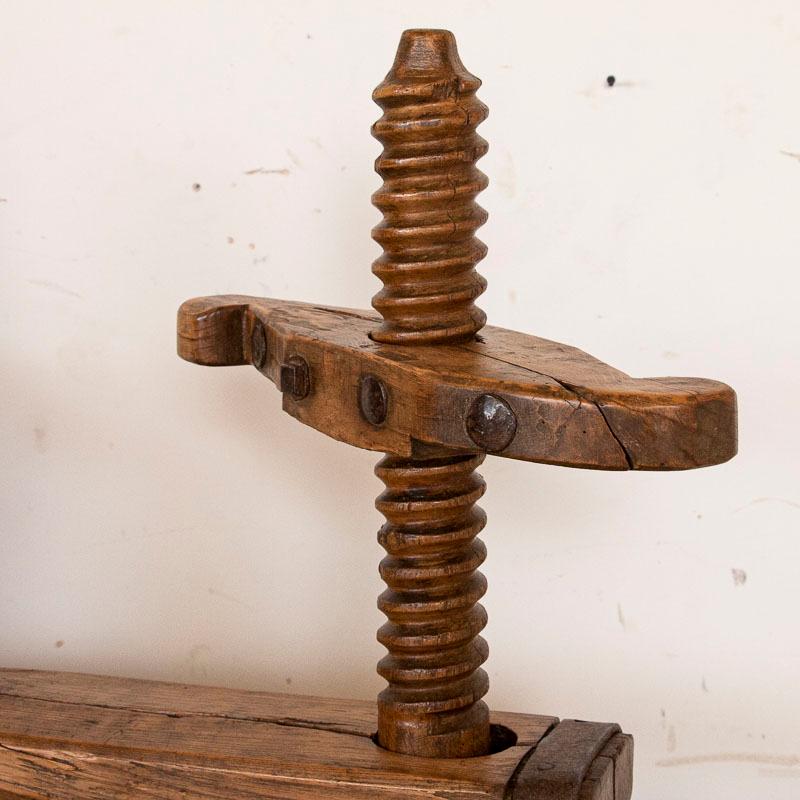 Antique Primitive Wood Wine Press Circa 1880