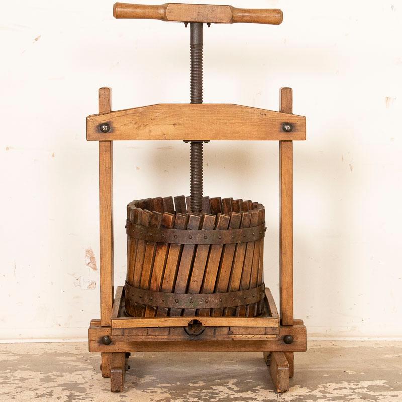 Antique Small Wine Press, Can Sit On Table Top