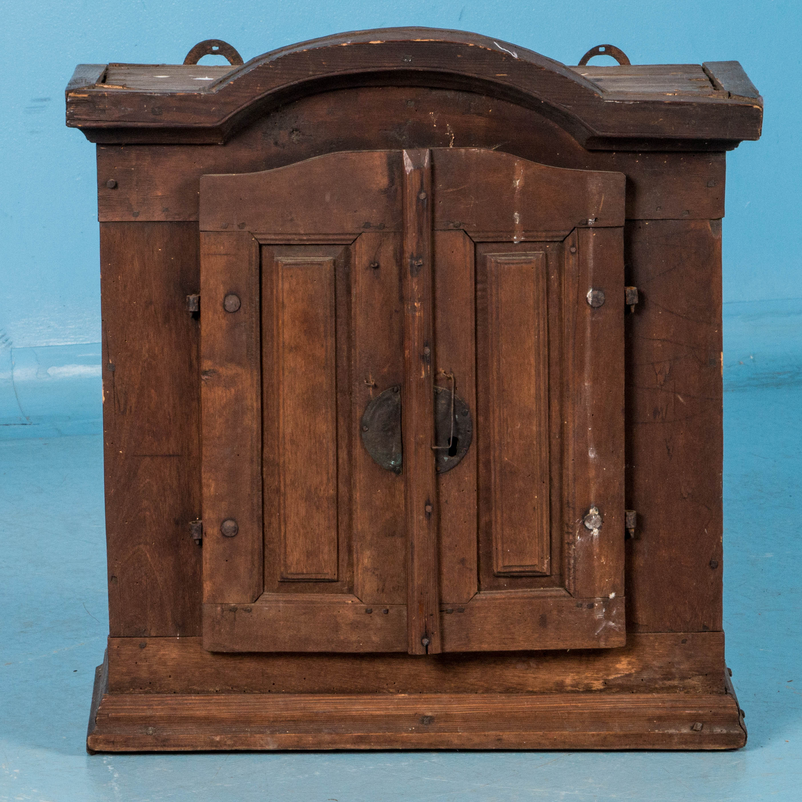  Small  Country Hanging Oak  Wall  Cabinet  From Denmark